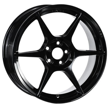 EMR-W7791-04 7.5x17" -4x100 ET30 73.1  Black Jant (4 Adet)